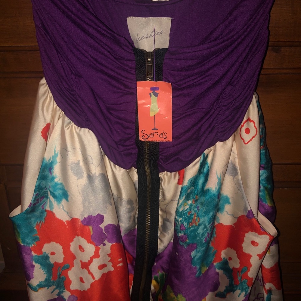 Zip-front Mini Dress - Picture 7 of 7